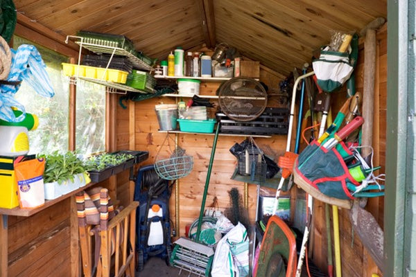 The Kitchen Solution to Smart Shed Storage