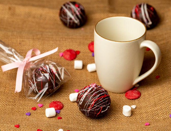 How to Make Hot Cocoa Bombs This Valentine's Day
