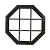 Aluminum Octagon Gable Window