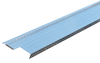 Notched & Folded Diamond-Plate Threshold