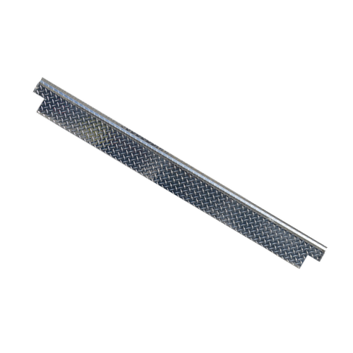 Notched & Folded Diamond-Plate Threshold