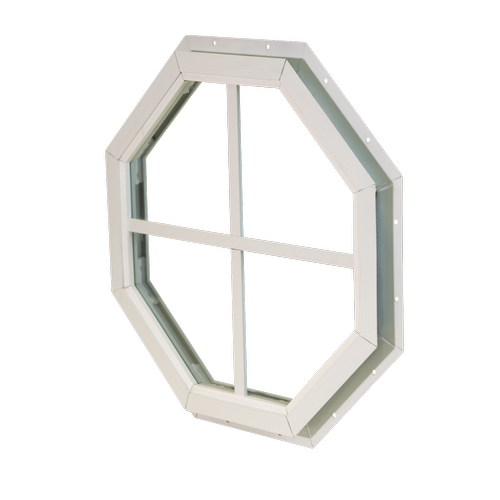 Aluminum Octagon Gable Window