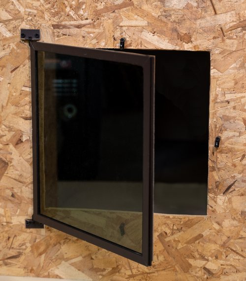 Aluminum Hunting Blind Window