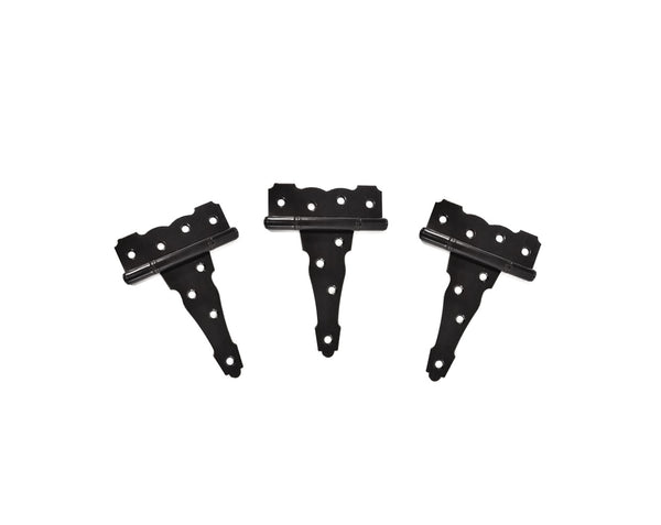 Heavy Duty Colonial T-Hinges - Set of 3