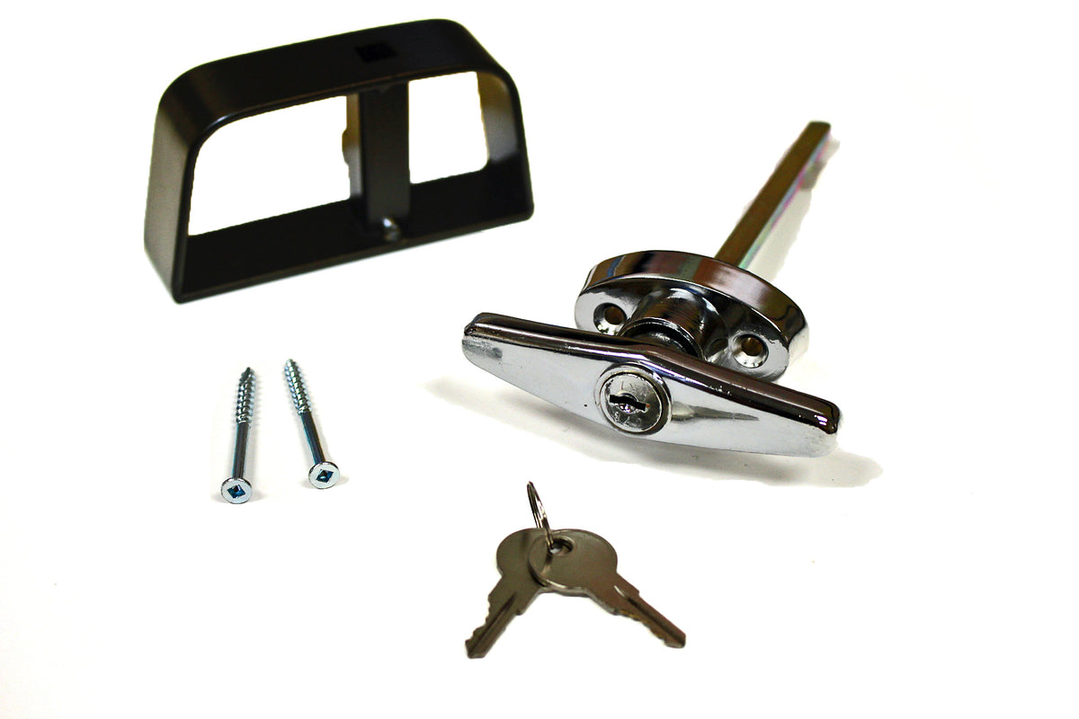 T-Handle Door Lock Set | Shed Supply